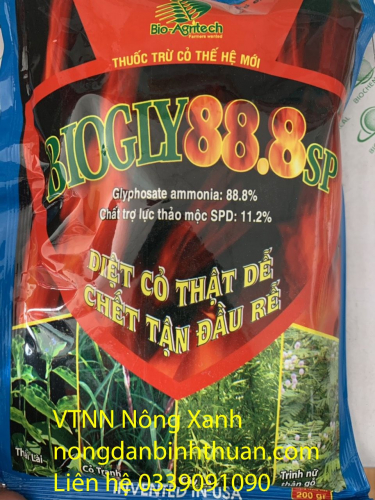 Thuốc trừ cỏ trợ lực thảo mộc Biogly 88.8 SP (HẾT HÀNG)