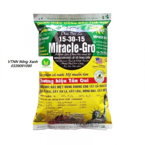 Phân bón lá Miracle Gro 15-30-15 gói Lớn 1kg