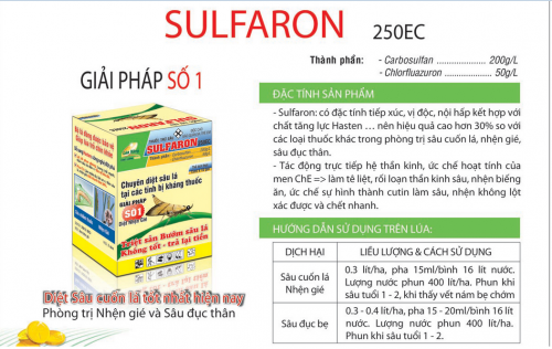 Sulfaron 250EC (Cty TNHH Hóa nông Lúa Vàng)