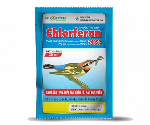 Chlorferan 240SC (Cty TNHH TM-SX Ngọc Yến)